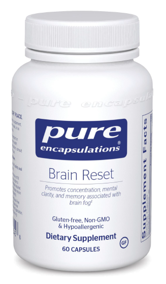 Pure Encapsulations Brain Reset 60 Vege Capsules 